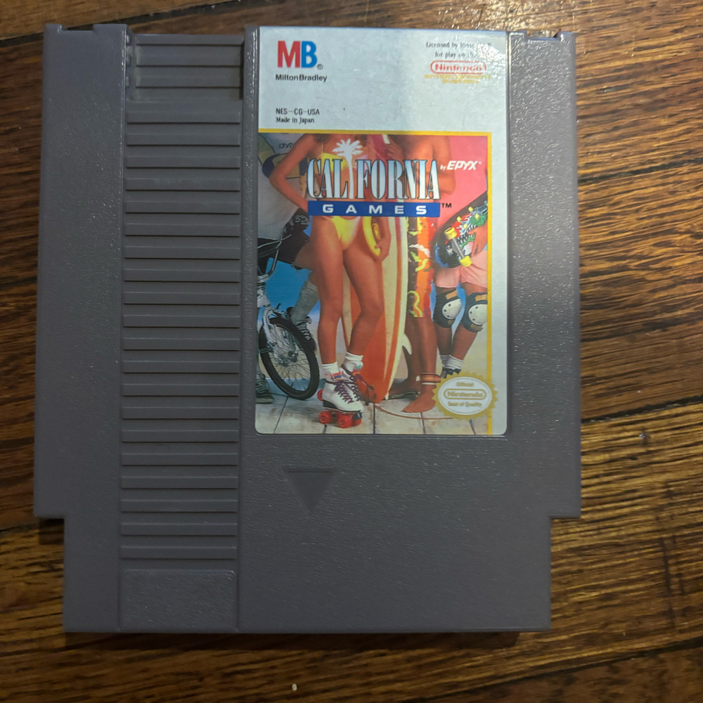 Vintage Nintendo California Games